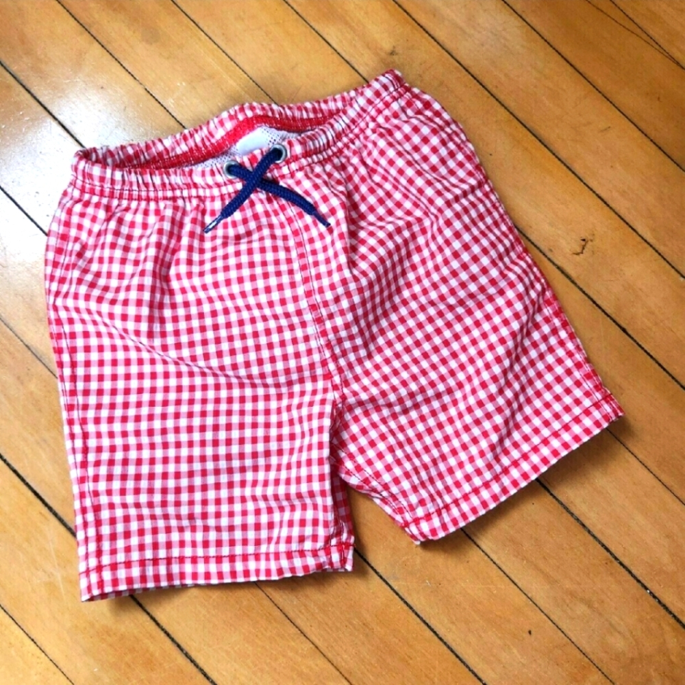Mini boden swim trunks